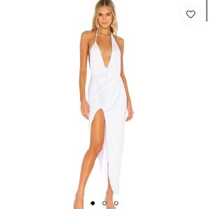 Mia drape slip dress